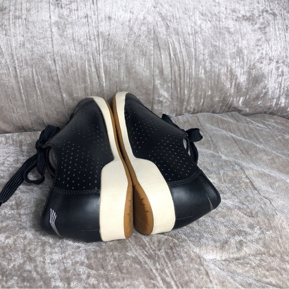 Dansko Shoes Orli Sneakers Lace Up 4711020302 Black Leather Casual Womens 41 EUC - Picture 14 of 16